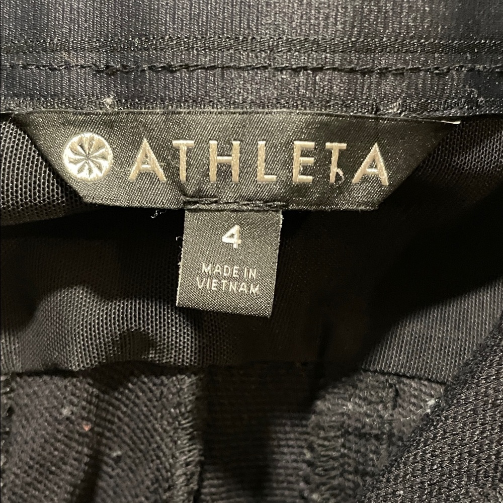 Athleta Wander Slim Women's Black Straight Leg Pants - Picture 3 of 9